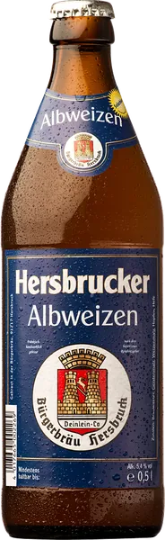 Flasche Hersbrucker Albweizen
