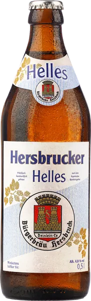Flasche Hersbrucker Helles